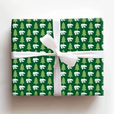 Wildcat Holiday Pines - Gift Wrap for Christmas, Holidays Wrapping Paper, Christmas Wrapping Paper