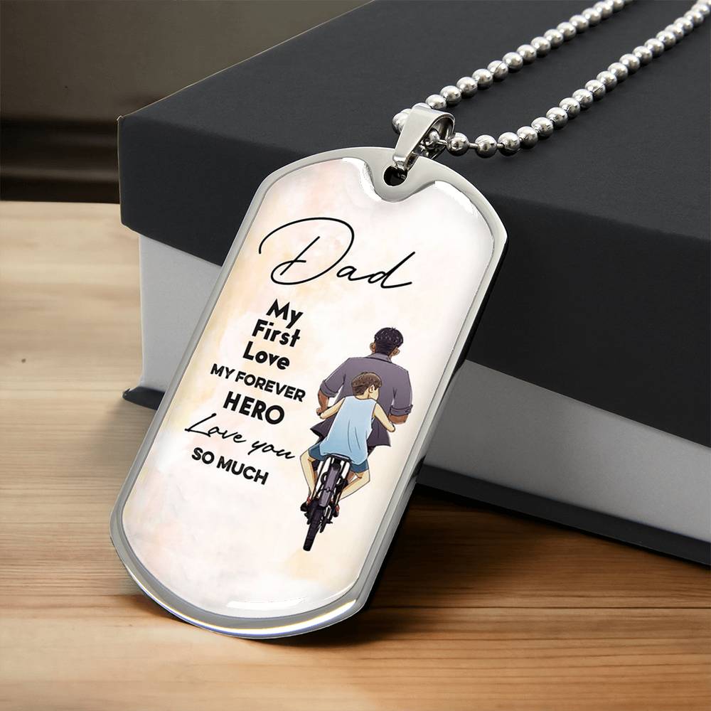 Best Fathers Day Gift Fathers Day Gift For Dad Dog Tag Pendant For Dad - Army Tag Necklace, Dog Tag