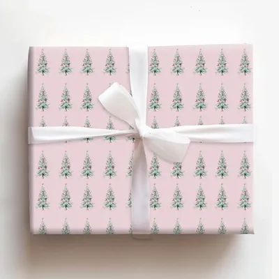Minty Mini - Gift Wrap for Christmas, Holidays Wrapping Paper, Christmas Wrapping Paper