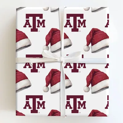 Gig ’Em Claus - Gift Wrap for Christmas, Holidays Wrapping Paper, Christmas Wrapping Paper