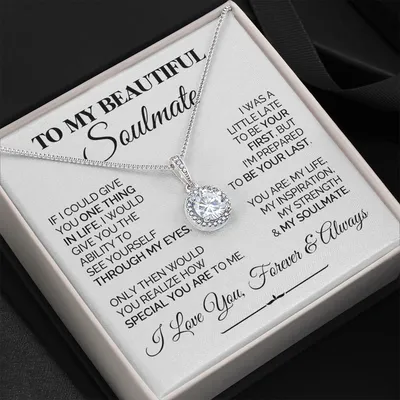 To My Beautiful Soulmate - Premium Eternal Hope Necklace