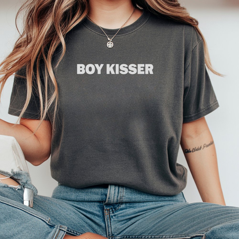 Boy Kisser T-Shirt Gay T-Shirt T-Shirt For Gay Friend Pride T-Shirt Funny T-Shirt Funny Gift T-Shirt For Friend Funny Gag Gift Lgb