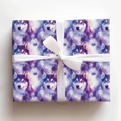 Purple On The Move - Gift Wrap for Christmas, Holidays Wrapping Paper, Christmas Wrapping Paper
