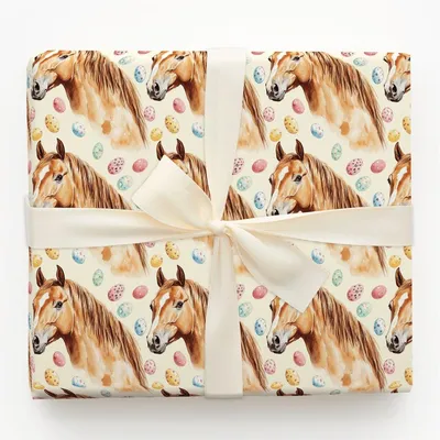 Easter Eggs with the American Quarter - Gift Wrap for Christmas, Holidays Wrapping Paper, Christmas Wrapping Paper