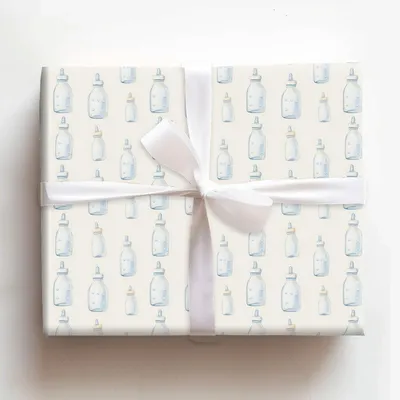 Milk to My Heart - Gift Wrap for Christmas, Holidays Wrapping Paper, Christmas Wrapping Paper