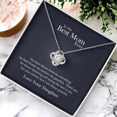 Infinite Love Love Knot Necklace