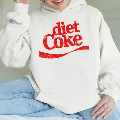 Vintage Diet Coke Hoodie, Coca Cola, Soda Lover Hoodie, Present For Mom Hoodie, Unisex Gilden Hoodie, Made In Usa.Lkd