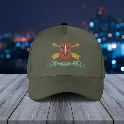 Us Army 7th Special Forces Group (Airborne) (7th Sfg) (A) Baseball Cap Baseball Cap