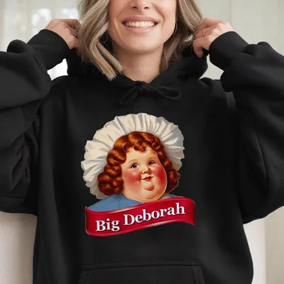 Vintage Big Deborah Hoodie Funny Hoodie For Men For Women Menswear Top