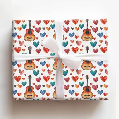 Pluck My Heart - Gift Wrap for Christmas, Holidays Wrapping Paper, Christmas Wrapping Paper
