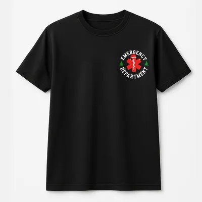 Emergency Department Nurse Christmas T-Shirt, Er Nurse T-Shirt, Xmas Winter Holiday Nurse Gift T-Shirt