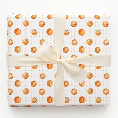 Jump Baller - Gift Wrap for Christmas, Holidays Wrapping Paper, Christmas Wrapping Paper