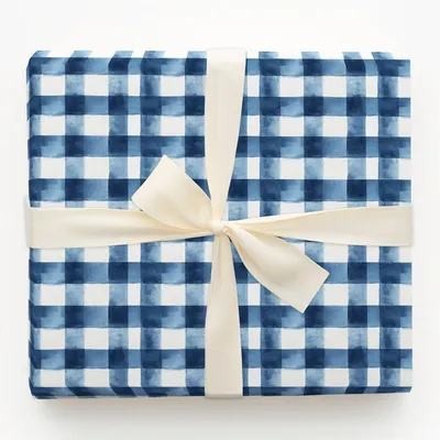 Cobalt Crusher - Gift Wrap for Christmas, Holidays Wrapping Paper, Christmas Wrapping Paper