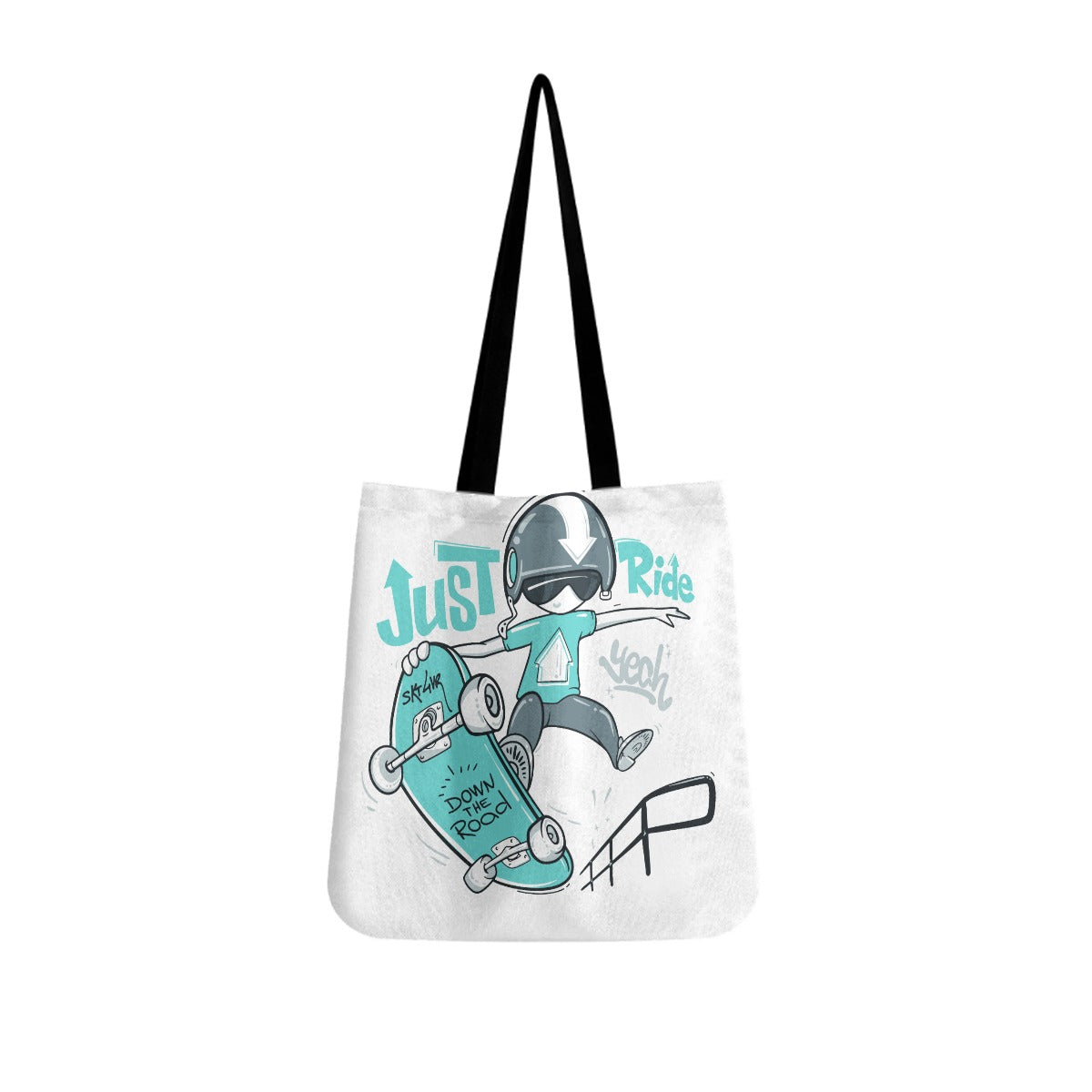 Skater Style Cloth Tote Bags