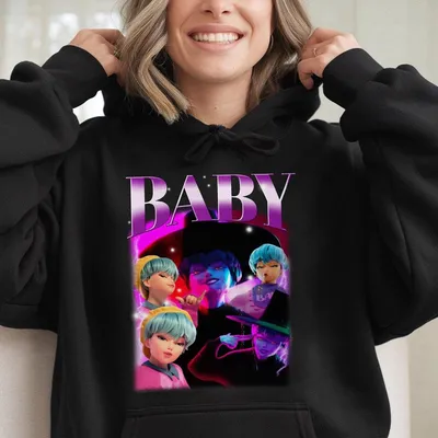 Saja Boys Baby Gugugaga Unisex Hoodie Kpop Demon Hoodie For Fans Classic Fit Soft