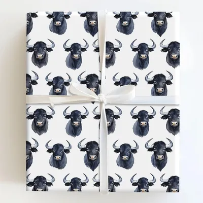 Conquering Horns - Gift Wrap for Christmas, Holidays Wrapping Paper, Christmas Wrapping Paper