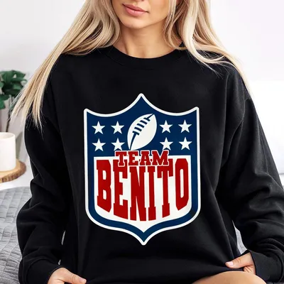 Vintage Team Benito Football Sweatshirt, Retro Benito Team 2026 Gift For Fan, 90s Style Womenswears Top, Unisex Menswear Fit