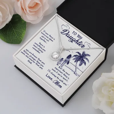 Gift for Daughter From Mom, Someday When Pages of My Life Ends, Daughter Necklace, Gift for Daughter, Daughter Jewelry, Mother Daughter - Gift for Daughter From Mom, Daughter Mother Necklace, Daughter Gift From Mom
