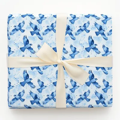 Fly Baby Fly - Gift Wrap for Christmas, Holidays Wrapping Paper, Christmas Wrapping Paper