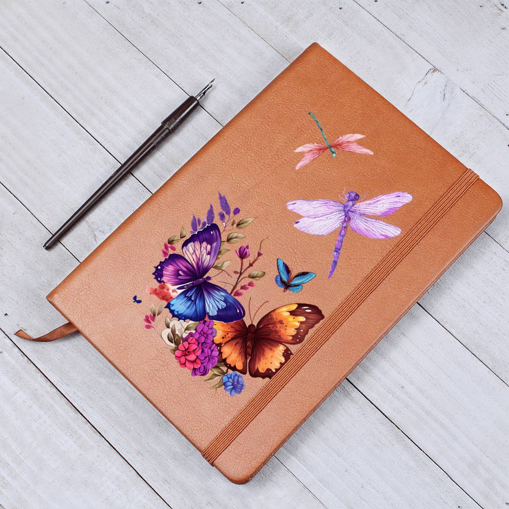 Dragonfly Journal And Wings Of Freedom - Graphic Journal
