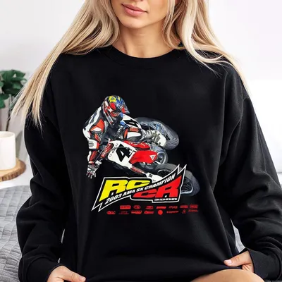 Vintage 2003 Ricky Carmichael Supercross Champion T Ship Motocross Sweatshirt Unisex,Gift Unisex
