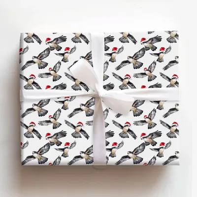 Flight Festive - Gift Wrap for Christmas, Holidays Wrapping Paper, Christmas Wrapping Paper