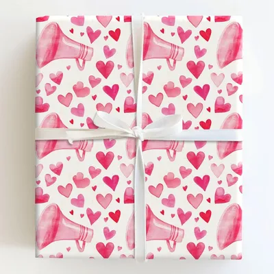 My Cheer Valentine - Gift Wrap for Christmas, Holidays Wrapping Paper, Christmas Wrapping Paper