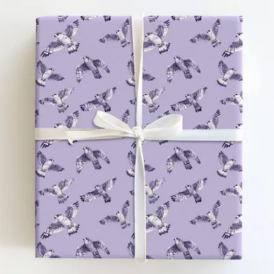 Flight Purple - Gift Wrap for Christmas, Holidays Wrapping Paper, Christmas Wrapping Paper