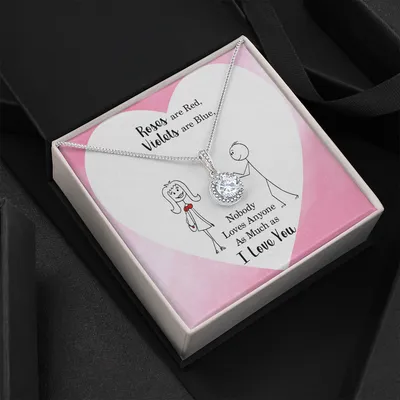 Roses Are Red - Eternal Hope Necklace
