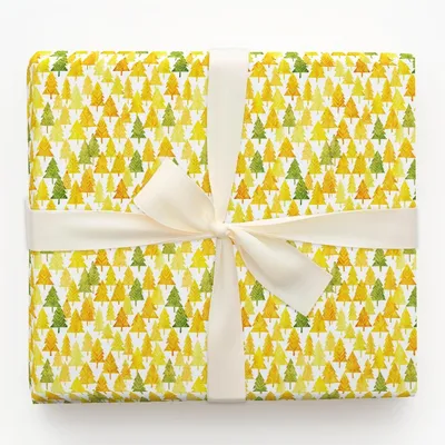 Canary Christmas - Gift Wrap for Christmas, Holidays Wrapping Paper, Christmas Wrapping Paper