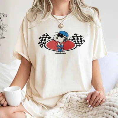 Vintage Peanuts Snoopy T-Shirt Outfit Joe Cool T-Shirt For Men For Women