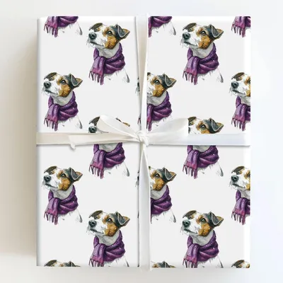 Neck and Neck - Gift Wrap for Christmas, Holidays Wrapping Paper, Christmas Wrapping Paper