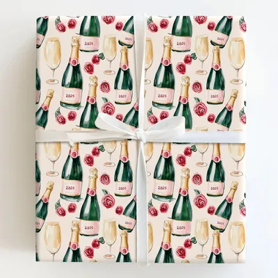 Rose Above the Rest - Gift Wrap for Christmas, Holidays Wrapping Paper, Christmas Wrapping Paper