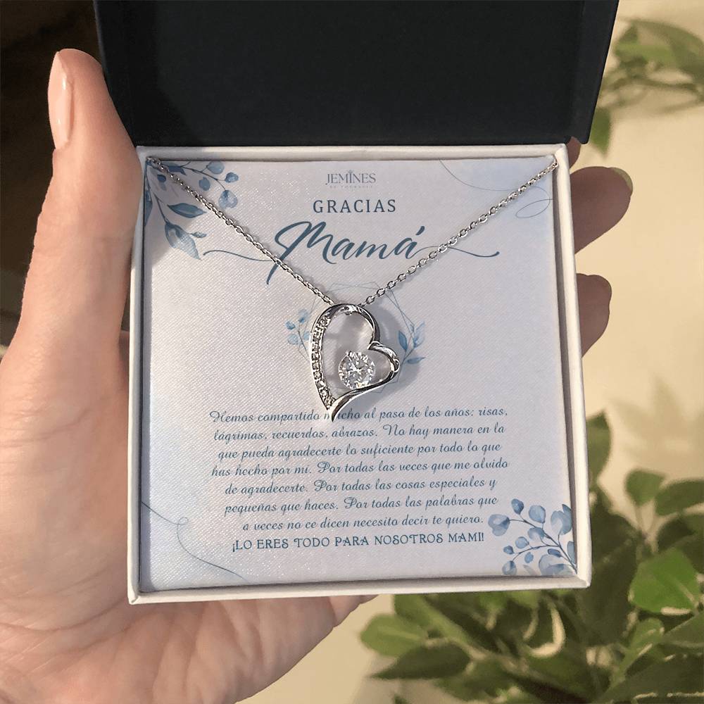 Gracias Mama Forever Love Necklace