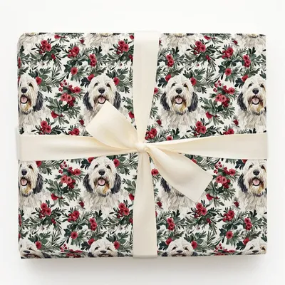 Jolly Wool - Gift Wrap for Christmas, Holidays Wrapping Paper, Christmas Wrapping Paper