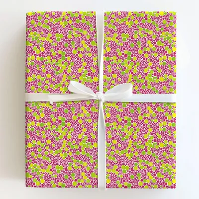 Little Confetti Lots of Dots - Gift Wrap for Christmas, Holidays Wrapping Paper, Christmas Wrapping Paper