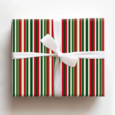 Line Dance - Gift Wrap for Christmas, Holidays Wrapping Paper, Christmas Wrapping Paper