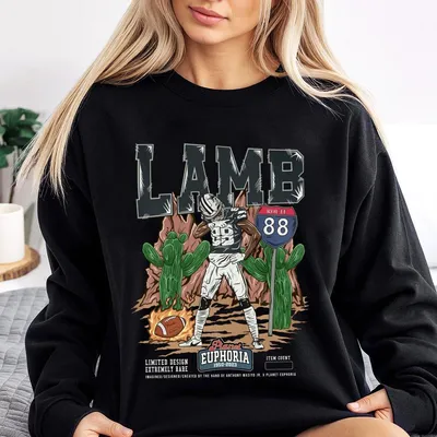 Ceedee Lamb Planet Euphoria Sweatshirt Vintage 90s Retro Sports Fan Apparel Top Womenswear  Outfits Men Unisex