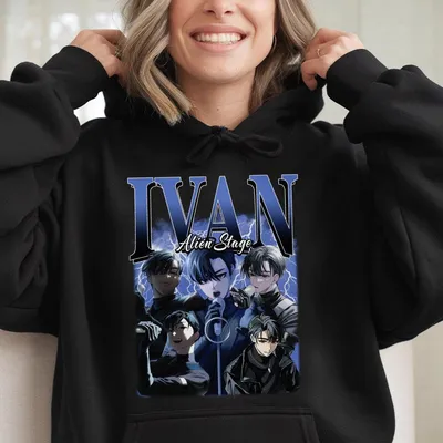 Ivan Alien Stage Bootleg Retro Vintage Hoodie Alien Stage Hoodie Trendy Graphic Hoodie Funny Meme Hoodie Ivan Alien Stage