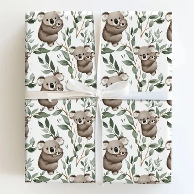 Hanging With Mom - Gift Wrap for Christmas, Holidays Wrapping Paper, Christmas Wrapping Paper