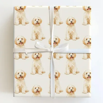 Labradoolicious - Gift Wrap for Christmas, Holidays Wrapping Paper, Christmas Wrapping Paper