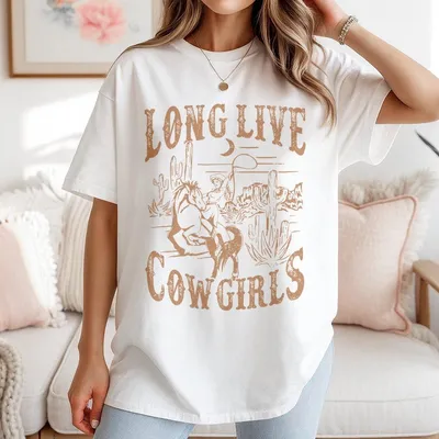 Long Live Cowgirls T-Shirt Wallen T-Shirt Concert T-Shirt Vintage Western T-Shirt Country Music T-Shirt Cowgirl T-Shirt For Women