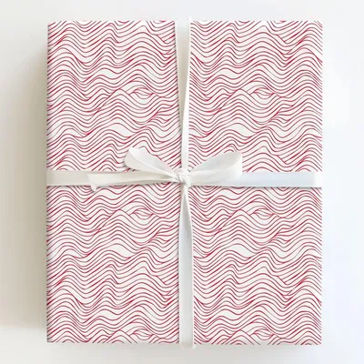 Rosey Wren - Gift Wrap for Christmas, Holidays Wrapping Paper, Christmas Wrapping Paper