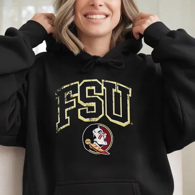 Vintage Ncaa Florida State Seminoles Hoodie Florida State University Maroon Red