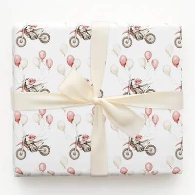 Dusty Air - Gift Wrap for Christmas, Holidays Wrapping Paper, Christmas Wrapping Paper