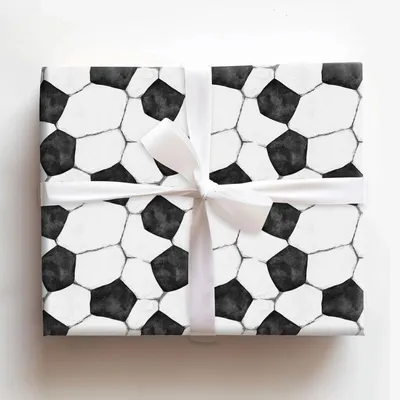 Soccer is Life - Gift Wrap for Christmas, Holidays Wrapping Paper, Christmas Wrapping Paper