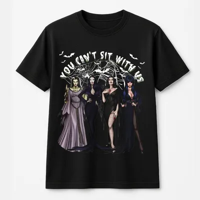 You Cant Sit With Us T-Shirt ,Halloween,Ghoul Gang ,Spooky Women,Witches T-Shirt,Funny Halloween T-Shirt