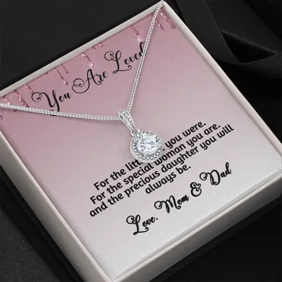You Are Loved Daughter Gift For the Little Girl You Were Woman You Are from Mom and Dad