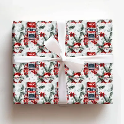Nice List Express - Gift Wrap for Christmas, Holidays Wrapping Paper, Christmas Wrapping Paper