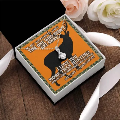 More Than Hunting Christmas Alluring Beauty Necklace